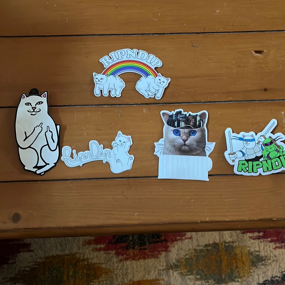 ripndip stickers